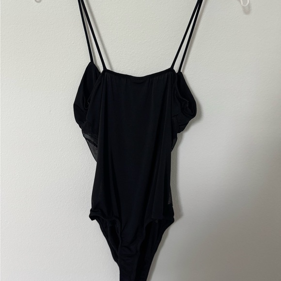 Rue21 Black Bodysuit One Piece Sleek Design - Picture 4 of 4